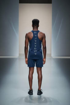 Men's Premium Qry Dri Tank Tops (Navy)